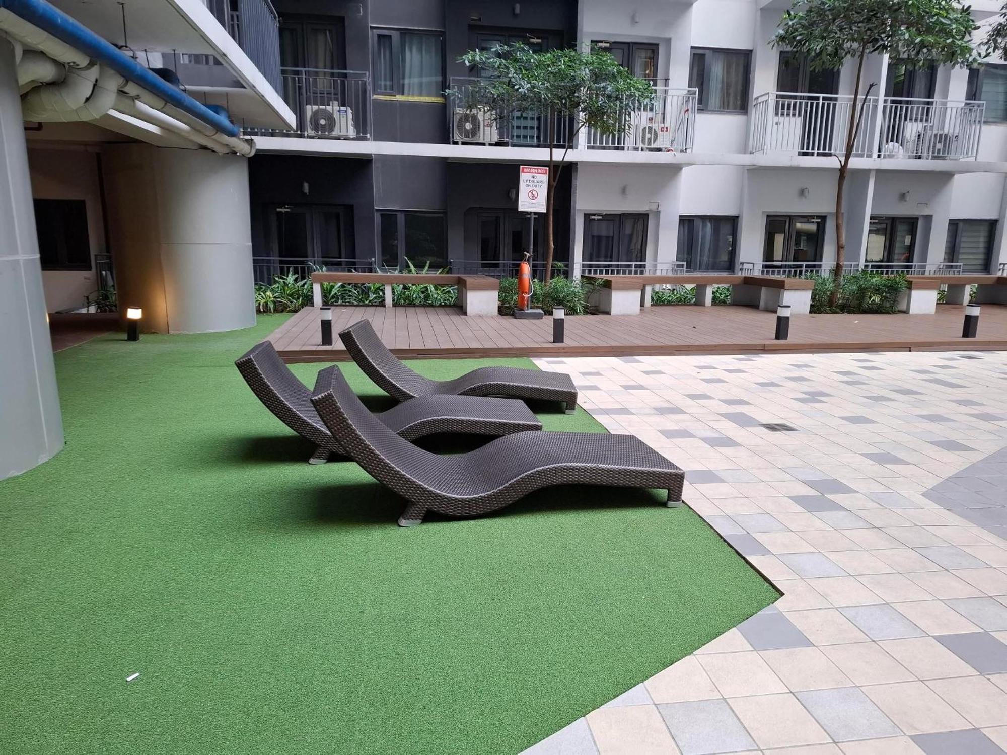 Shore 1 & 3 Residences Moa 1Br With Balcony By Darpm 마닐라 외부 사진